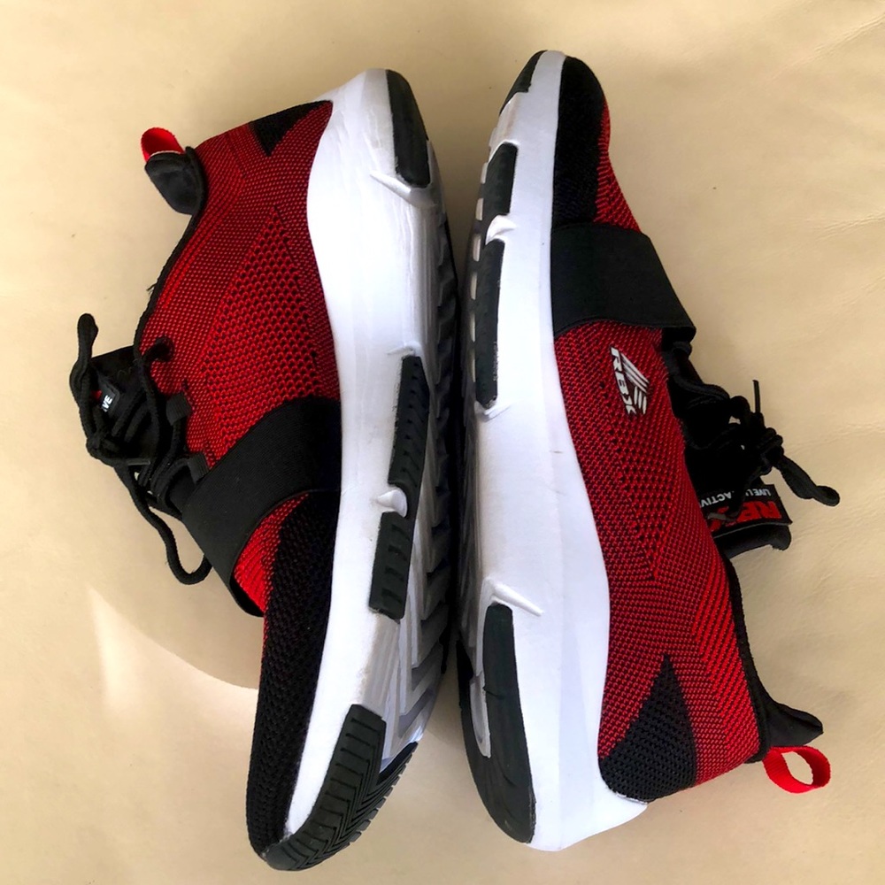 RBX Men’s Size 13 Training Sneakers Red Gently Used - Smoke free home